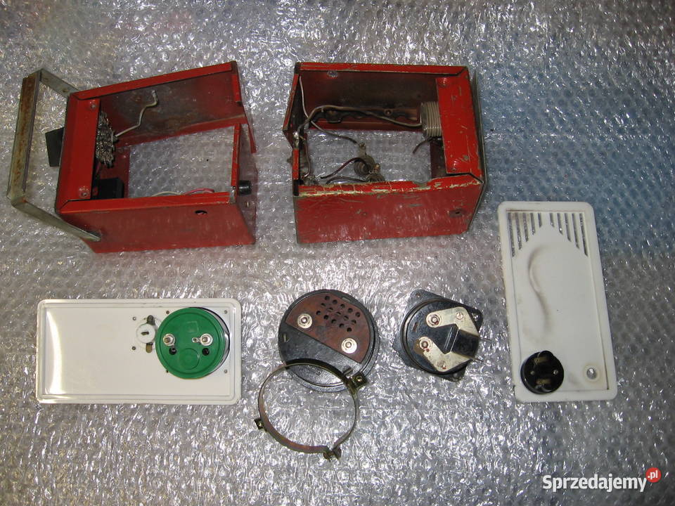 Stary prostownik części amperomierz warsztat Przemyśl