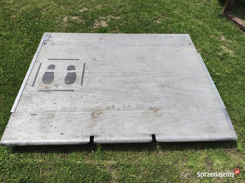 Winda Dhollandia 750 BLAT aluminiowy 220 x 160 dostawcze