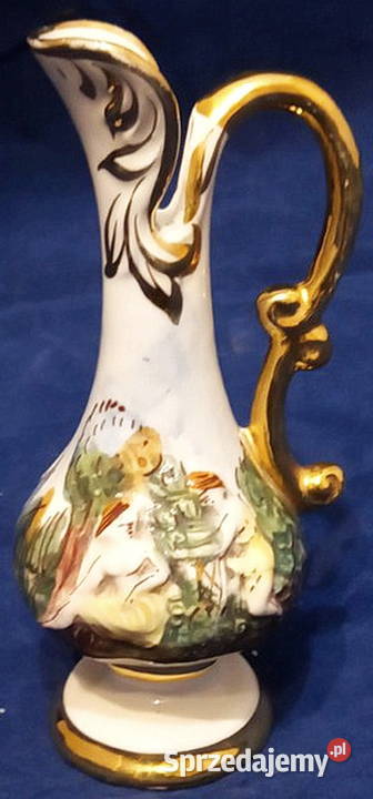 Antyczny porcelanowy mlecznik Capodimonte Radom