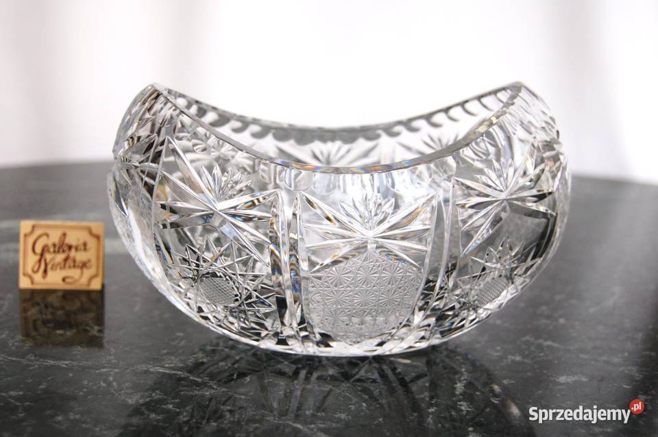 Miska kryształowa koszyk koszyczek kryształ lubelskie sprzedam
