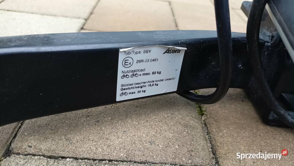 Bagażnik Atera Strada Evo 2 hak 13pin 2 row st Rybarzowice