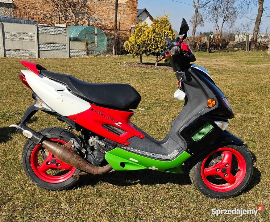 Skuter Yamaha JOGR 50 Peugeot Speedfight 2 Rok produkcji 2003 Yamaha Brzeg