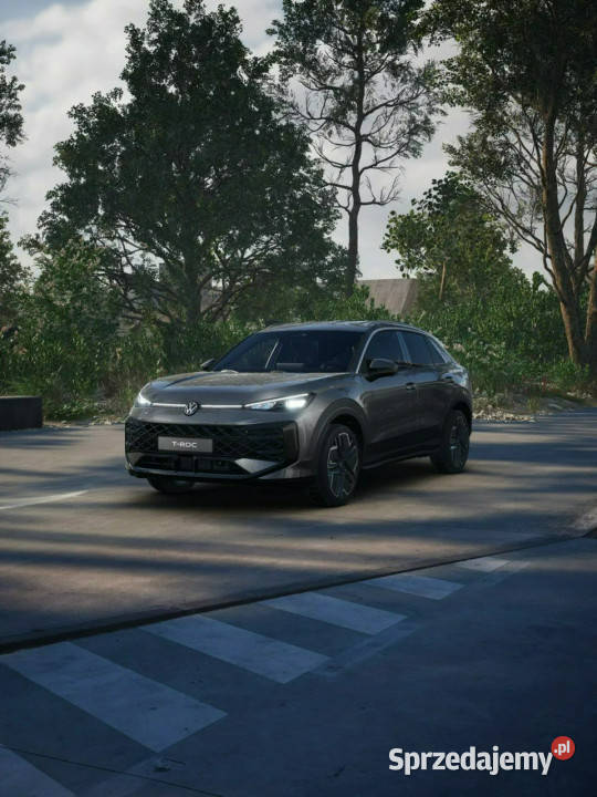 Volkswagen TRoc Wersja RLine 15 eTSI 150 DSG relingi dachowe Łódź