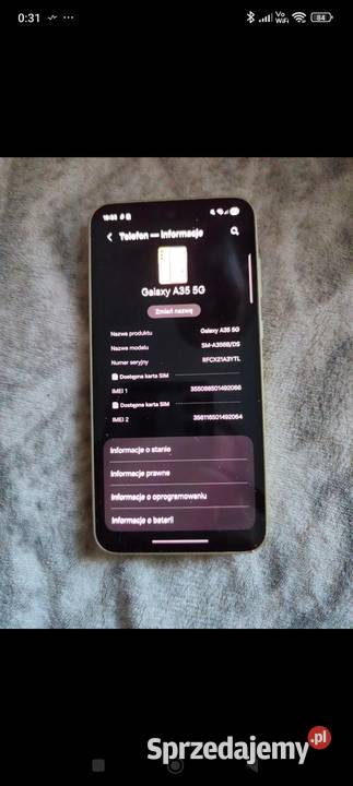 Samsung a35 5g Poznań