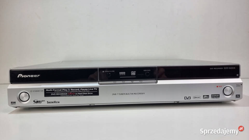 Pioneer CD DVD odtwarzacz HD DVR 540 H X Międzychód sprzedam