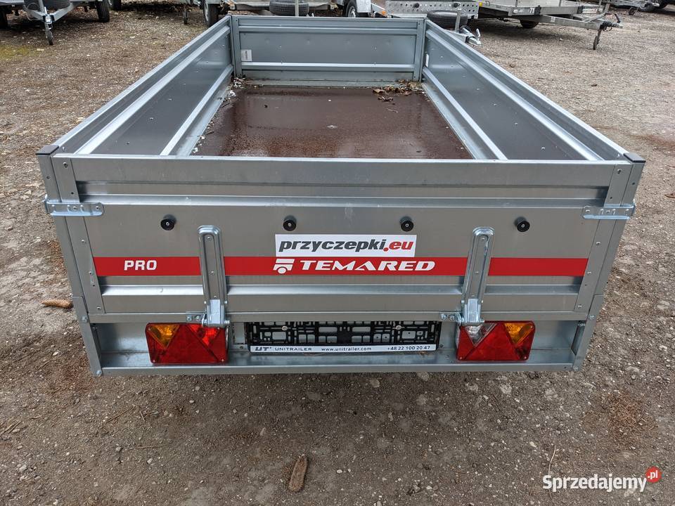 Przyczepa TEMARED PRO 2612R 263x125 resor