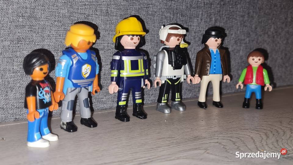 Figurki zestaw kolekcja Playmobil 6 sztuk łódzkie Łódź