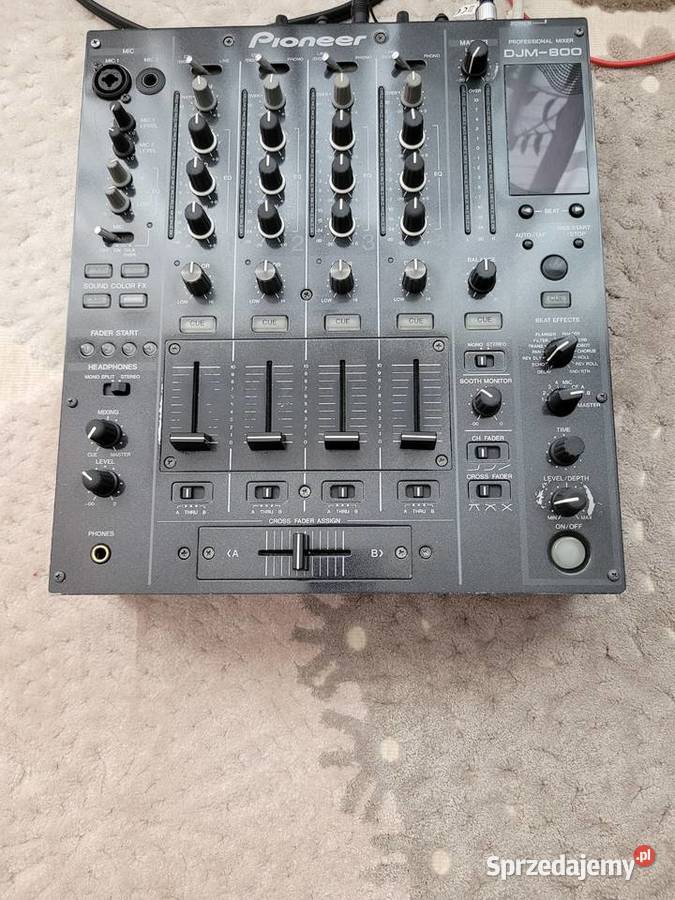 Mixer Pioneer DJM-800 po serwisie