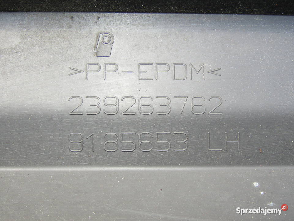 LISTWANAKŁADKA PROGOWA OPEL VECTRA C239263762 Mysłaków