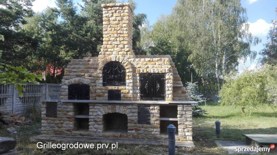 Grille ogrodowe wędzarnie piec chlebowygrill Żarnów