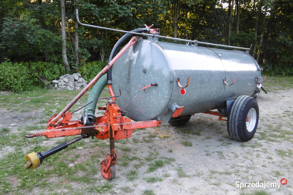 Beczkowoz beczka asenizacyjna vakuumat bauer nieuszkodzony Mszana Dolna