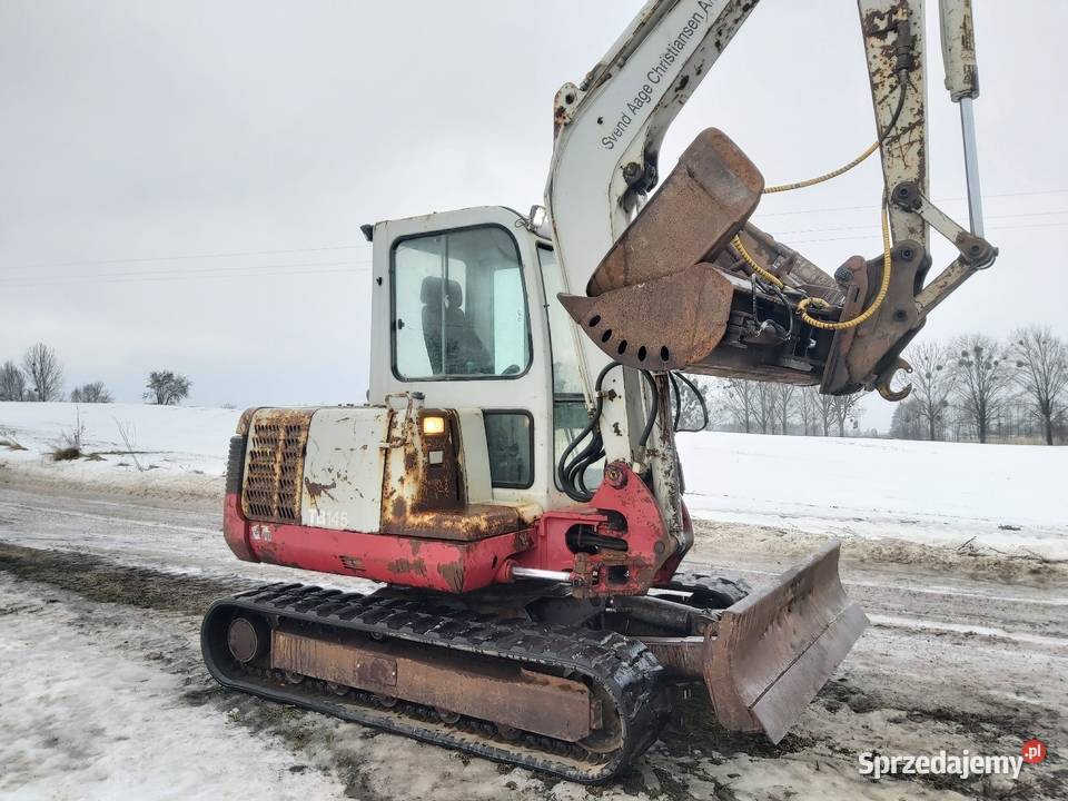 Koparka Takeuchi TB 145 prod 2003 6100h Jabłonowo Pomorskie sprzedam