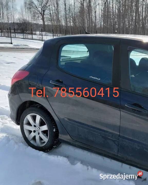 Peugeot 308 t7 0813r Drzwi prawe przód i tył osobowe Drzwi