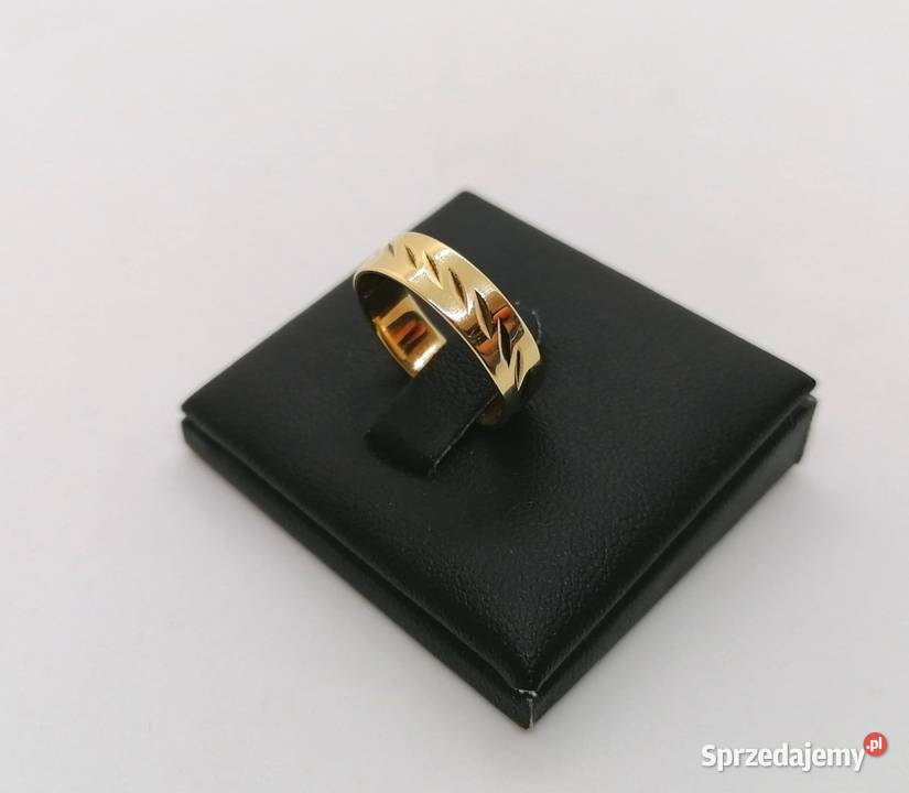 Złota obrączka próby 585 292g Rozmiar 12 Elbląg