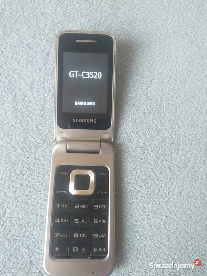 Samsung GTC3520 telefon z klapką c3520 3520 Pozostałe Sandomierz