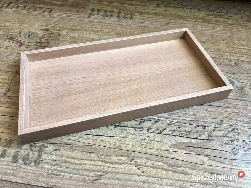 Drewniana taca tacka podstawka 18x35 świętokrzyskie Kielce