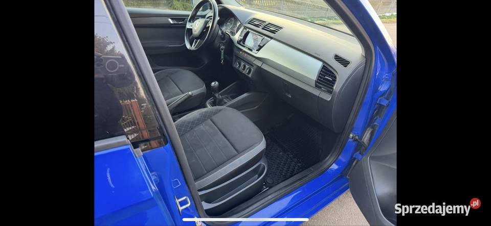 Skoda Fabia 12 LPG krajowy pierwszy właściciel niebieski