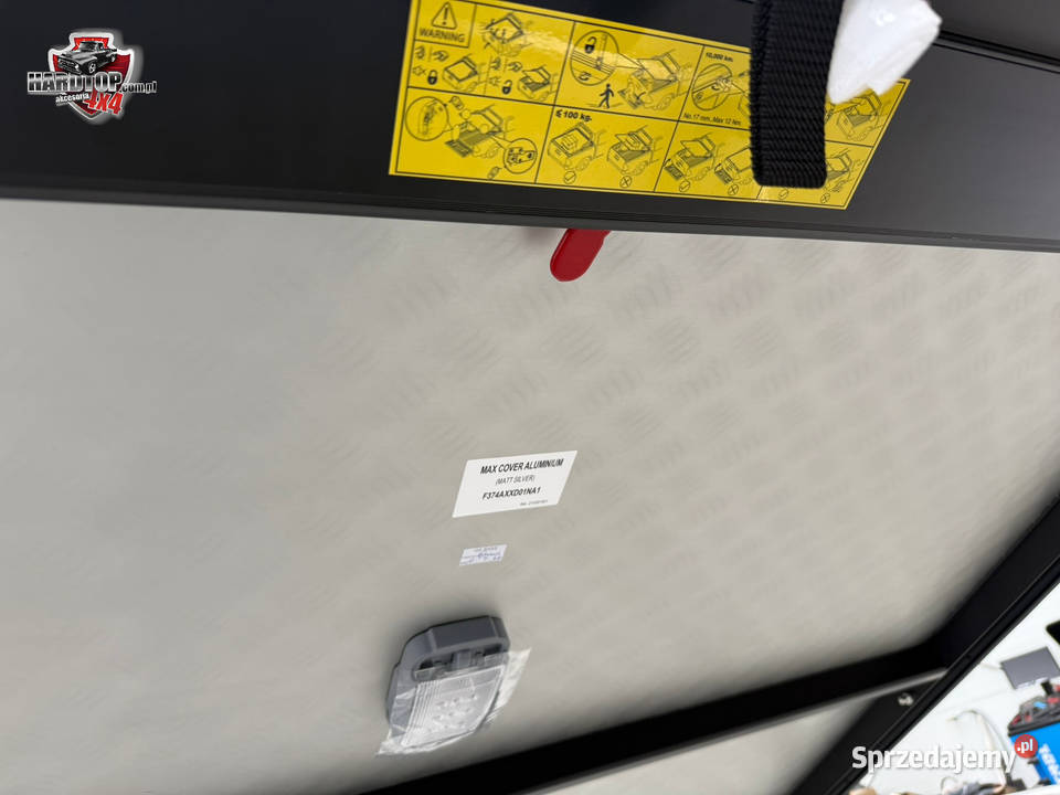 Aluminiowa Pokrywa zabudowa paki Toyota Hilux Pasłęk
