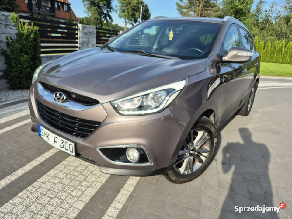 Hyundai ix35 16 benzyna grzane fotele navi Drelów sprzedam