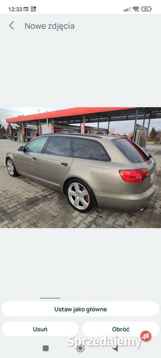 Audi A6 C6 32 Fsi 255 Benzyna Bose Solar wygląd A6 Sandomierz