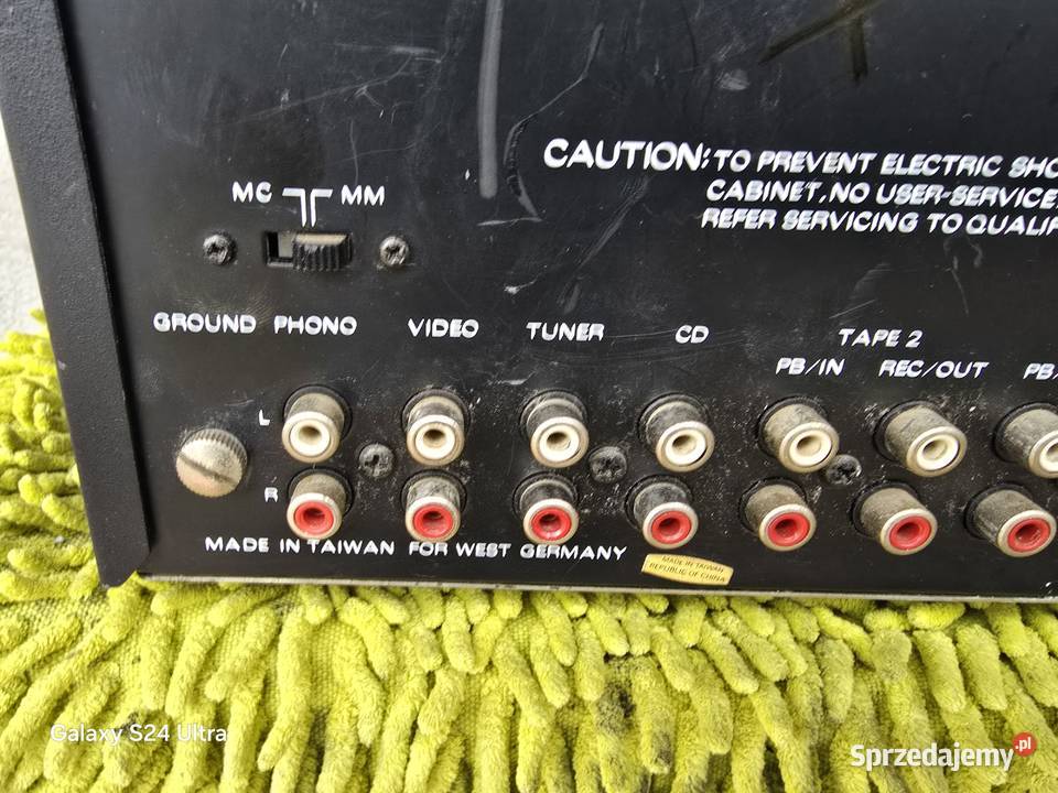 mocny wzmacniacz renkforce wla 8600 mocne stereo Wzmacniacze i pokrewne Chełm Śląski