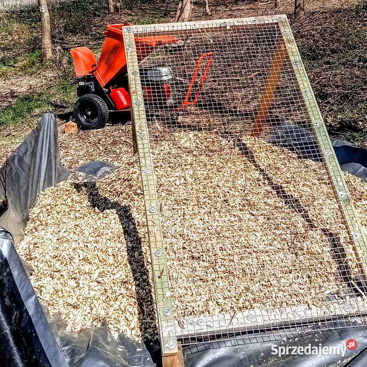 Zrębka drewno LIŚCIASTE mix JESION i KLON Opał Olsztyn
