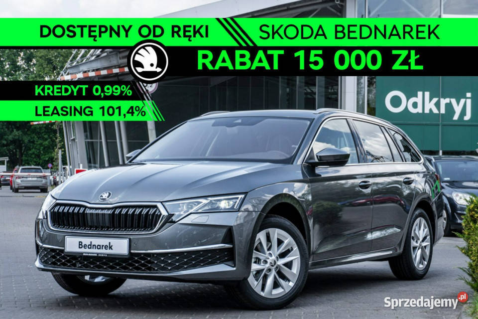 koda Octavia Combi Drive Selection 20 TDI 150 kurtyny powietrzne łódzkie Łódź