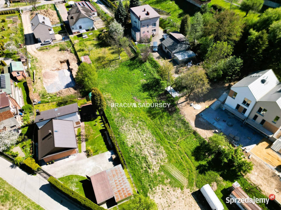 sprzedaży gruntu Rząska 1519m2 małopolskie
