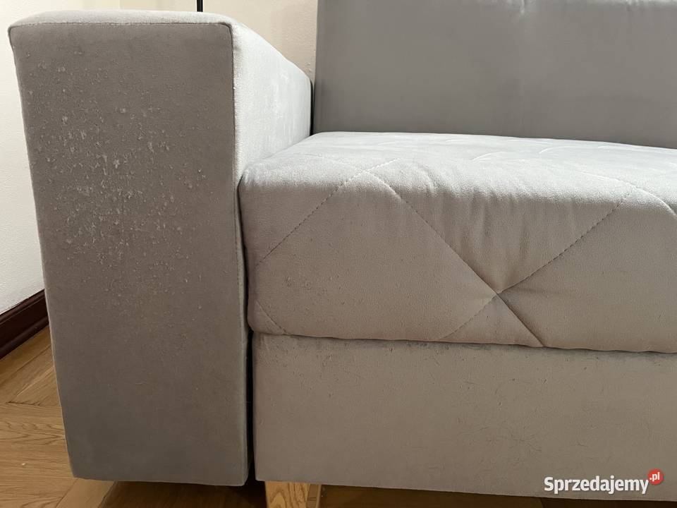 Kanapa szara rozkładana
