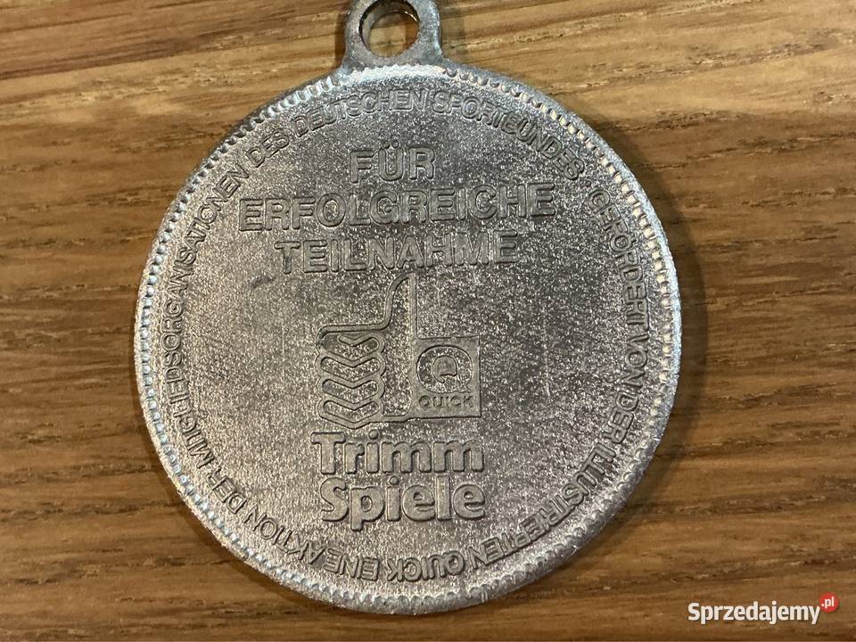 Srebrny Medal Kolarstwo 1920 Niemcy Nowa Sól