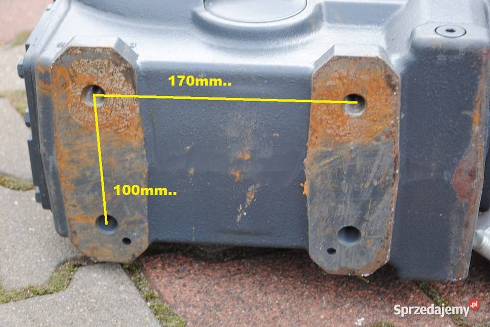 Motoreduktor kątowy 15kw 111obrmin z hamulcem Kargowa