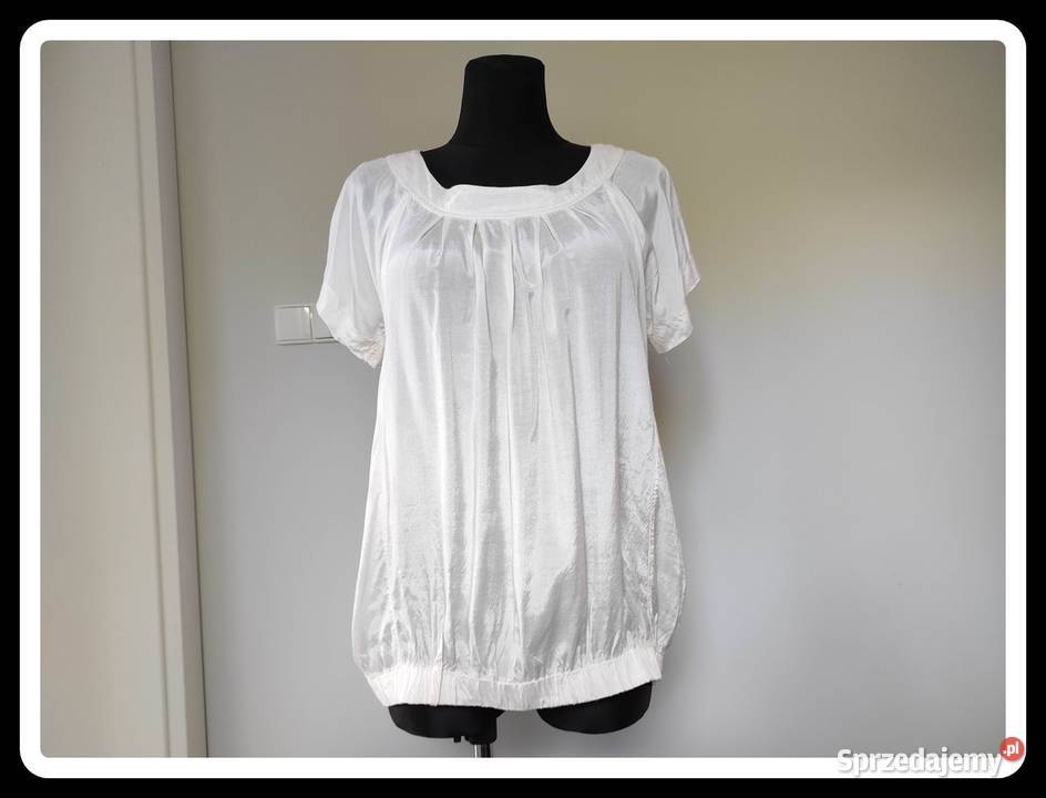 Kremowa perłowa bluzka only 40 L 42 XL Płock
