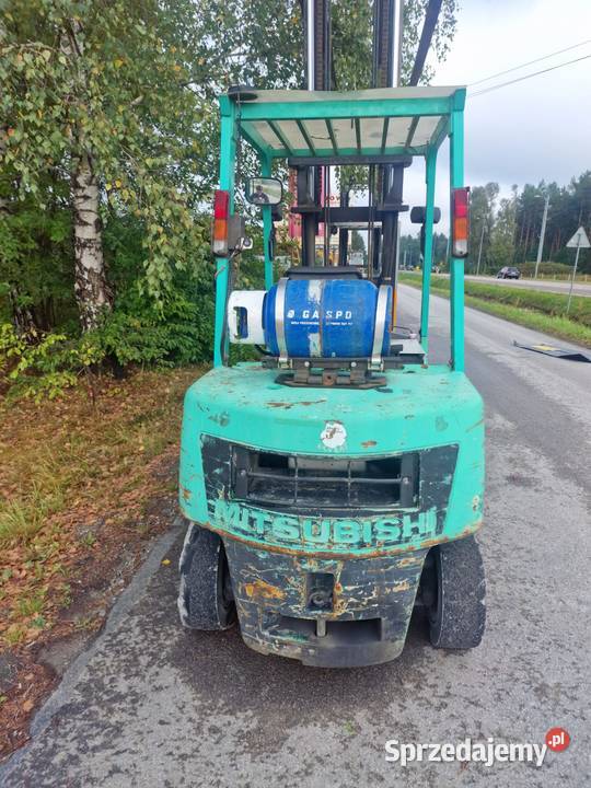 Wózek widłowy Mitsubishi F40 35 t z poczwórnymi gaz Wózki widłowe Gromada