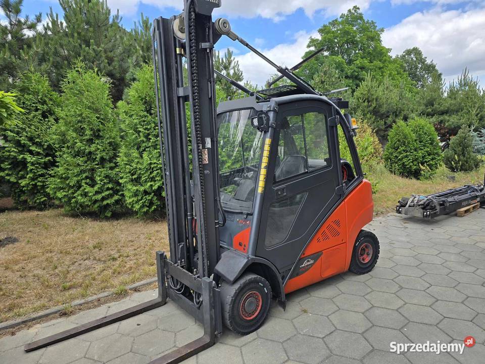 LINDE H25T02 KABINA KLIMATYZACJA Biznes i Przemysł Godziesze Małe