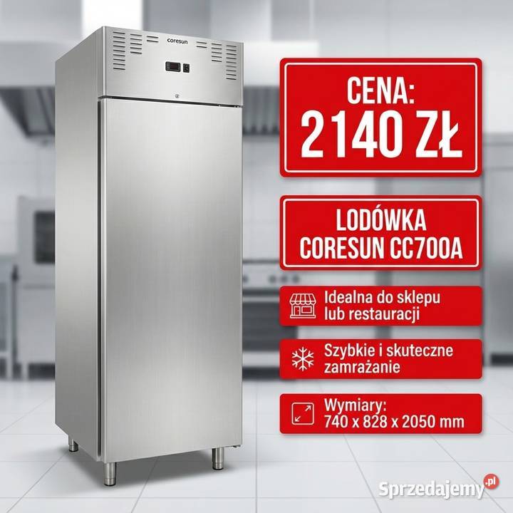 Lodówka Coresun CC700A Lodówki i zamrażarki Wrocław