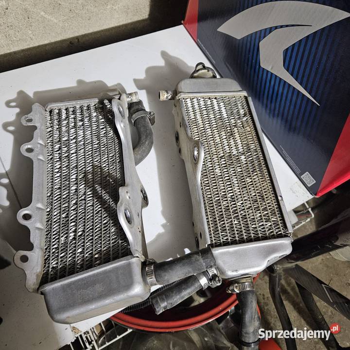 Chłodnice chłodnica prawa lewa YZ 125 06 alu Rybnik