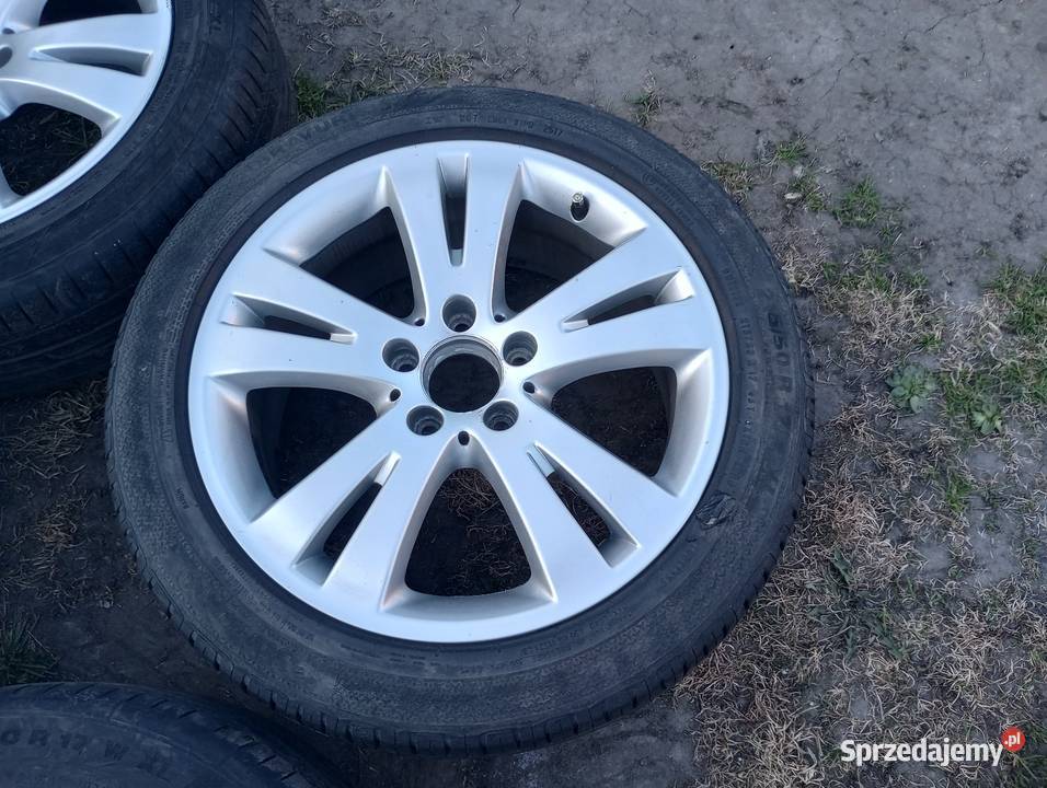 Alufelgi 17 Oryginalne Mercedes et47 5x112 Audi Mercedes-Benz OE Włocławek