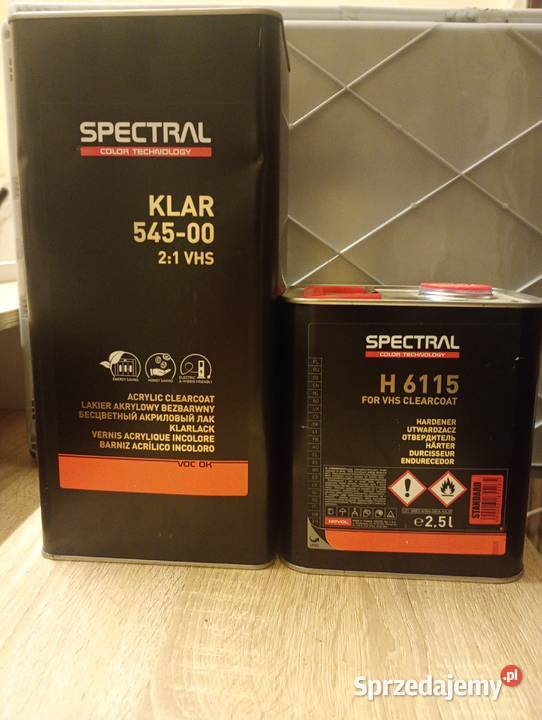 Spectral Klar 54500 VHS Lakier Bezbarwny 5L sprzedam