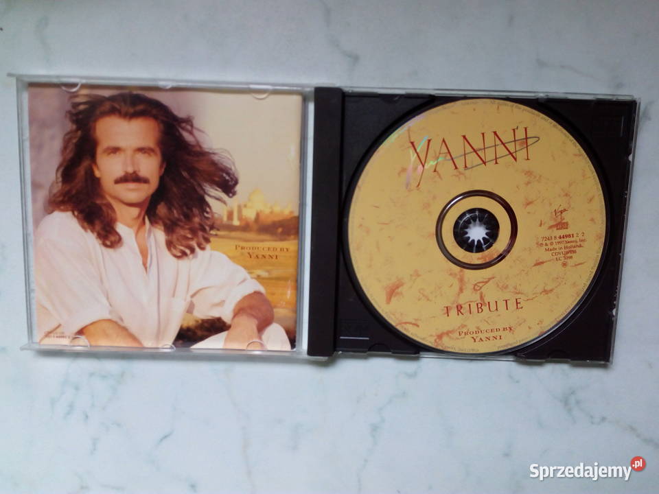 YANNI Tribute 1997 Virgin Records CD 1 płyta lubelskie Puławy sprzedam
