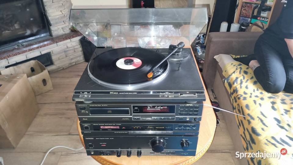 Wieża Technics wzmacniacz SU810 STG45A CD Audio Warta