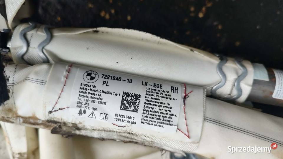 Kurtyny powietrzne 7221045 BMW F30 7221046 Książ Wielkopolski
