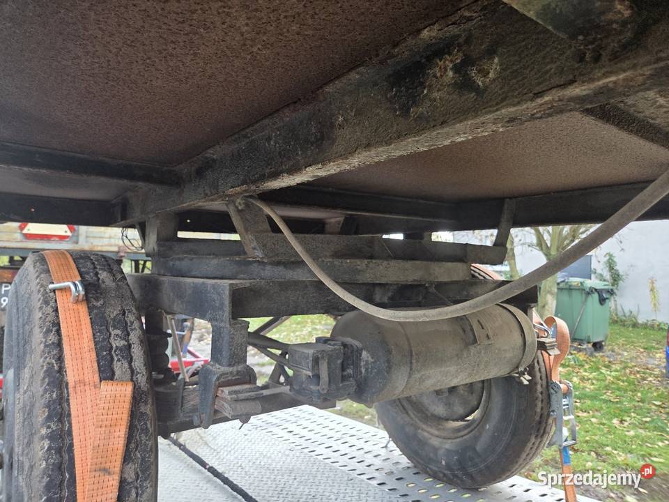 Zarejestrowana przyczepa rolnicza 35t Autosan Przyczepy rolnicze Złoczew sprzedam