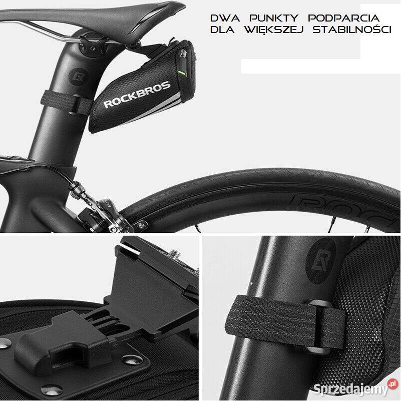 Mini torba kieszeń rowerowa ROCKBROS tylna Dęblin