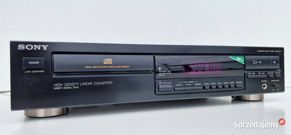 Cd player SONY CDP 397 CDP397 odtwarzacz Międzychód