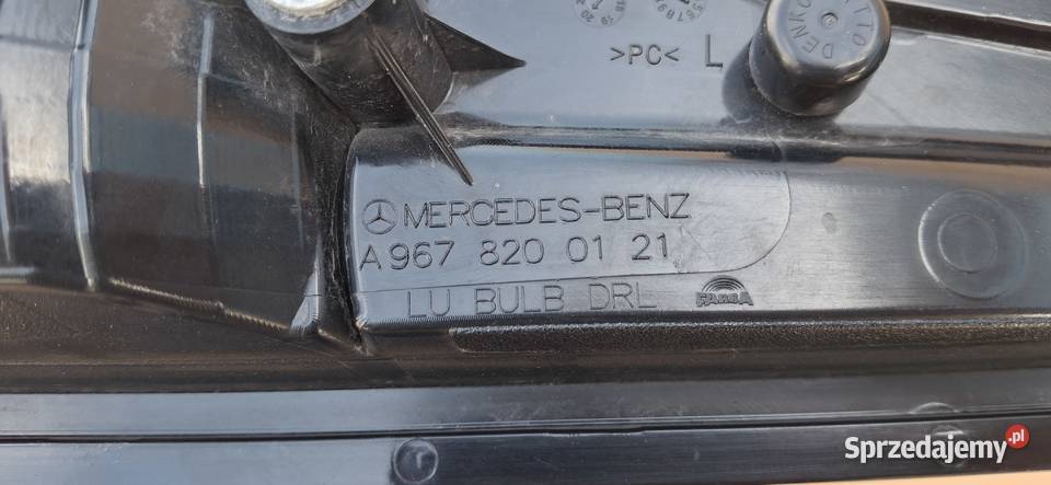 MERCEDES ATEGO EURO 6 KIERUNKOWSKAZ LEWY Bieleń