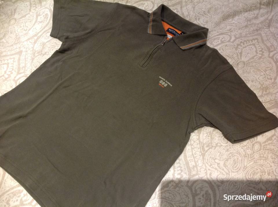 Koszulka Polo Męska WESTBURY M Zielona Khaki Rozmiar M lubuskie Nowa Sól