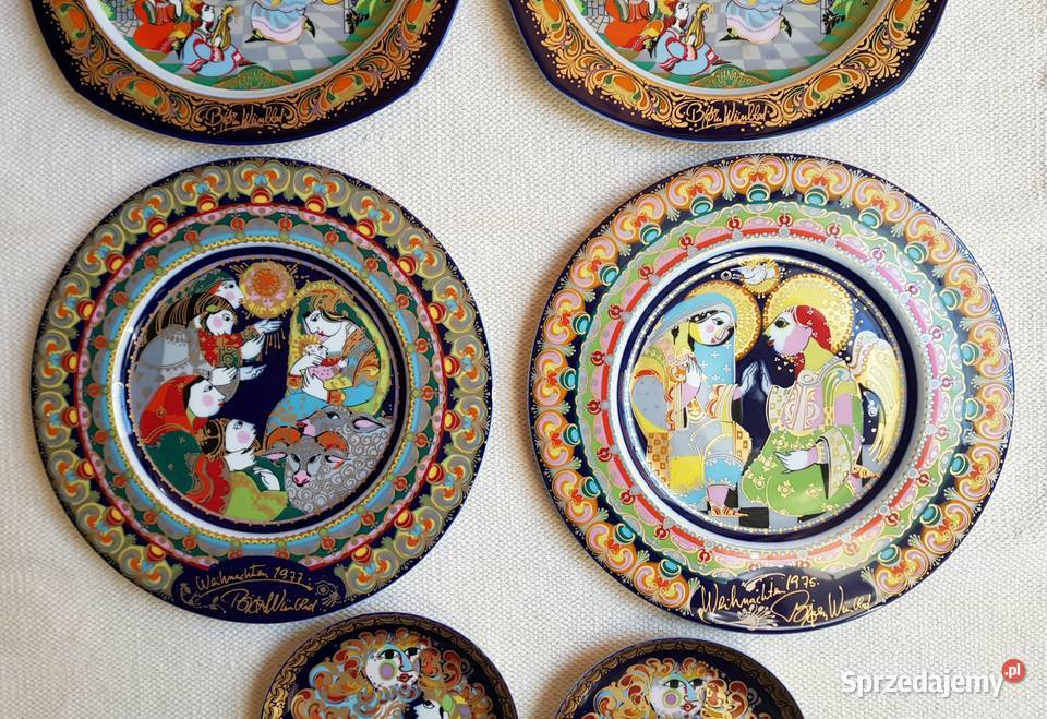 Rosenthal patera Bjorn Wiinblad zestaw 8 Warszawa