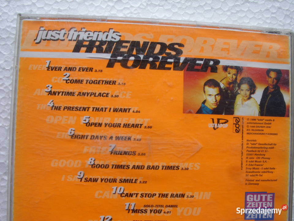 POP CD JUST FRIENDS FOREVER VOL 6 1996 Wołów