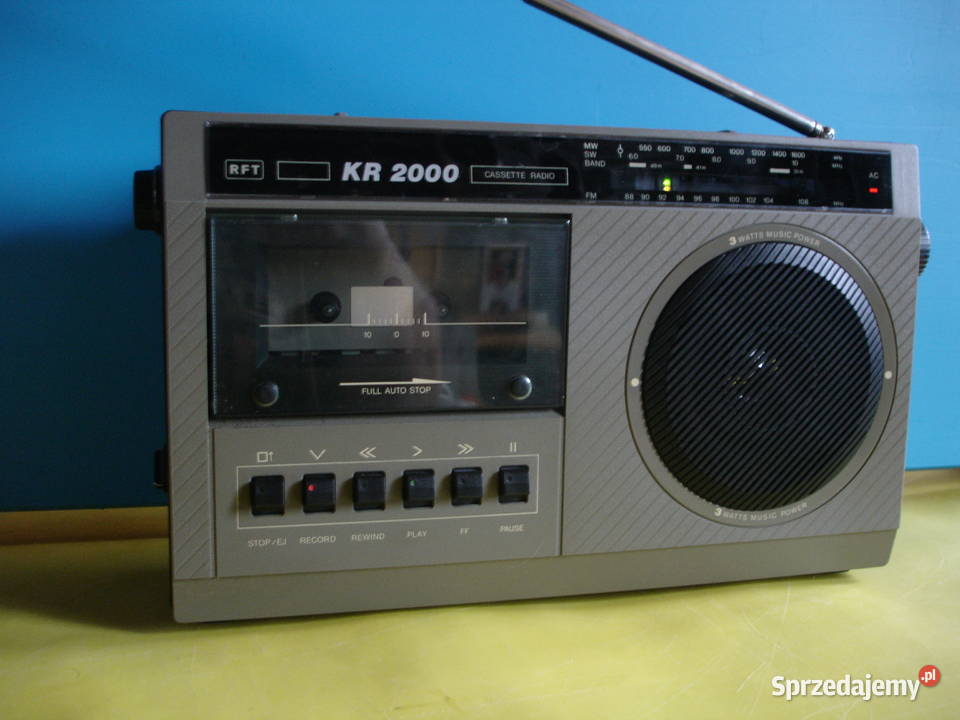 Radiomagnetofon RFT KR2000 Zielona Góra
