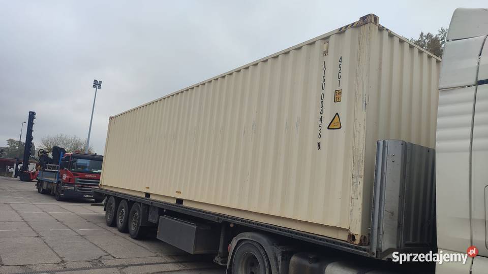 Kontener morski 40 HC High Cube 12 metrowy stan mazowieckie sprzedam